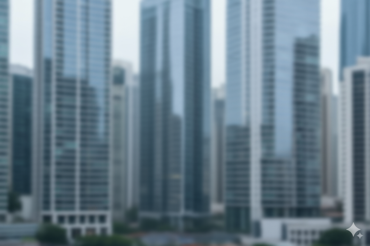 Fundo com prédios